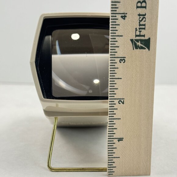 GAF Pana-Vue 2 Lighted 2X2 Slide Viewer For 35mm 828 Bantam Super Slides Working - Picture 12 of 16
